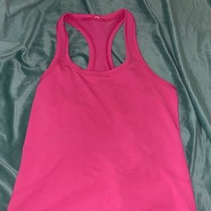 Pink Lululemon Tank